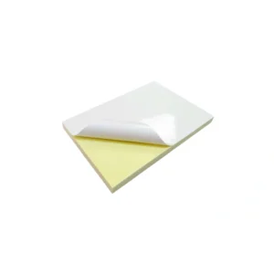 Papel laser adhesivo