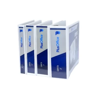 Carpeta de 3 aros PlusOffice para organizar documentos